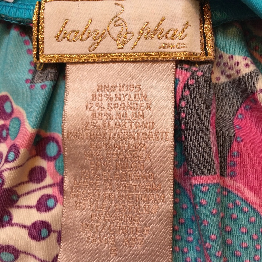 Baby Phat pink tunic dress, size small - Picture 5 of 6